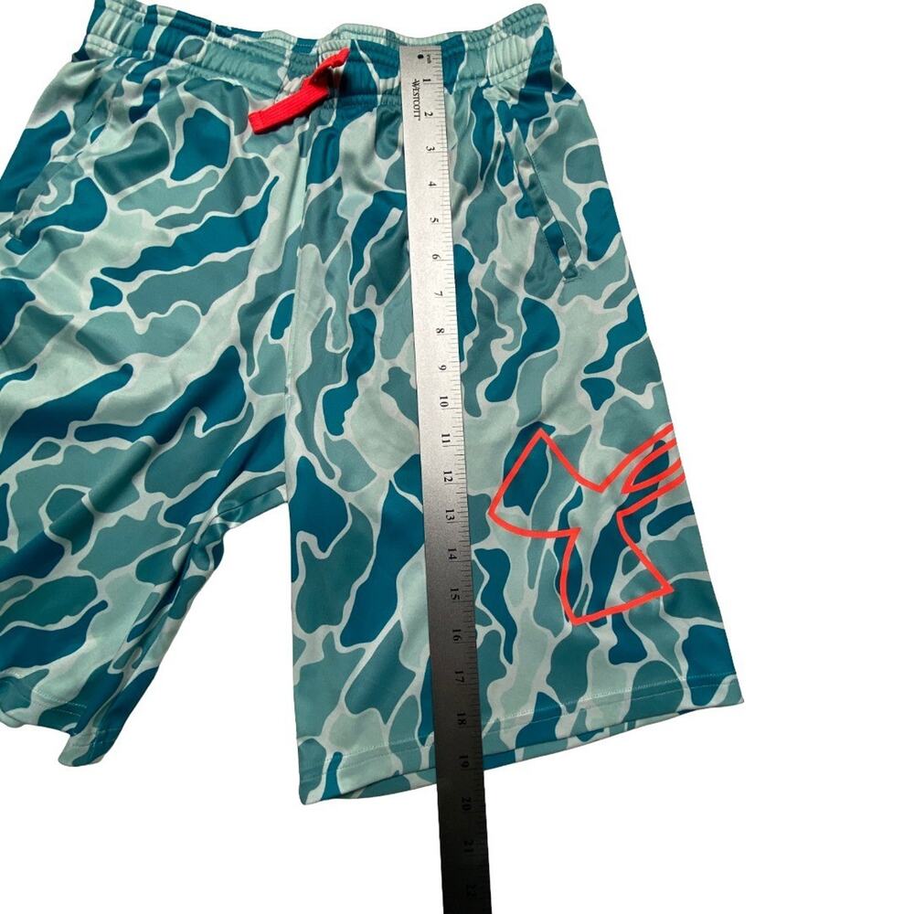 Under Armour Boys Youth XL Athletic Shorts Lot Black Camo - Picture 8 of 16
